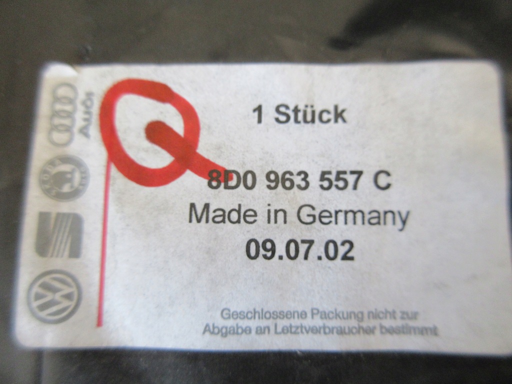 Audi A4 B5 Mata Grzewcza Fotela 8d0963557c 7521839293 Oficjalne Archiwum Allegro