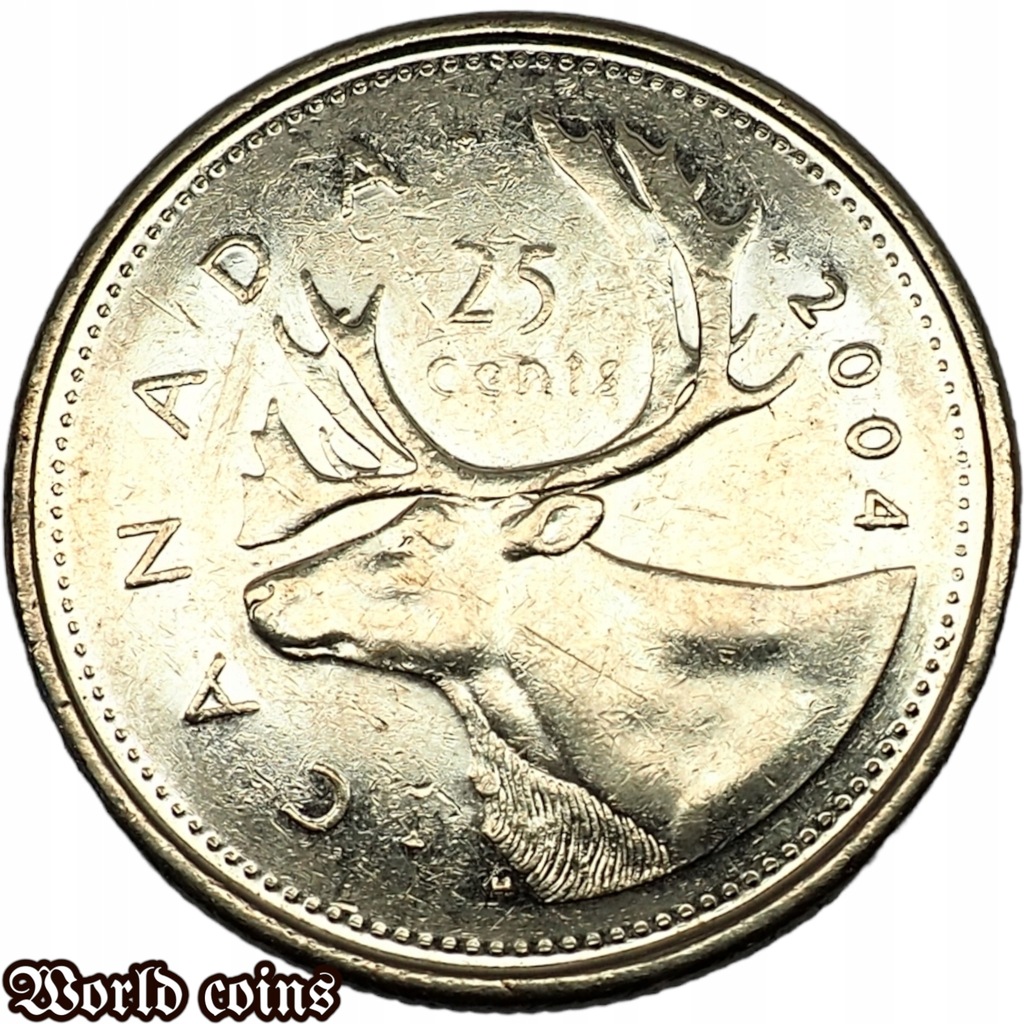 25 CENTS 2004 KANADA