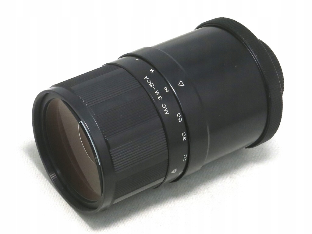 Obiektyw lustrzany MC 3M-5CA 500mm F8 M42 Dekielki Filtry barwne Futerał