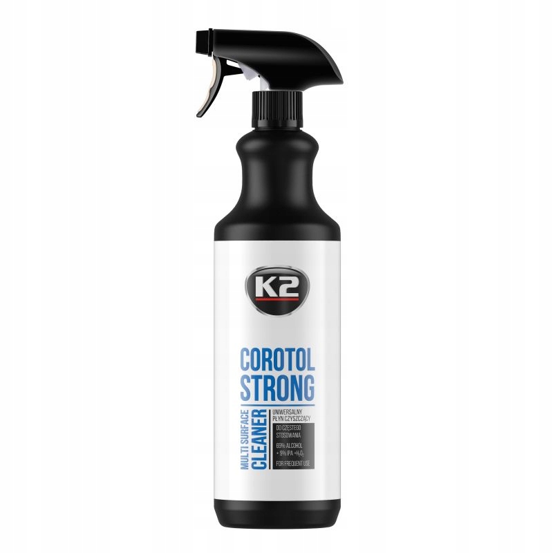 Płyn czyszczący K2 Corotol Strong 1l 69% alkoholu