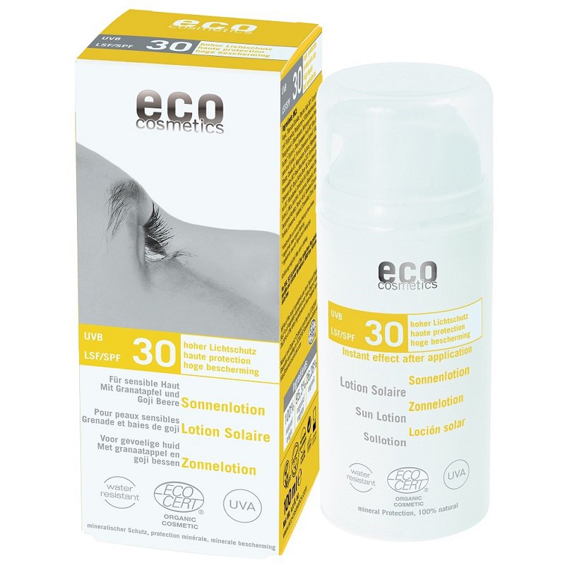 ECO COSMETICS Emulsja na słońce mineralna SPF30