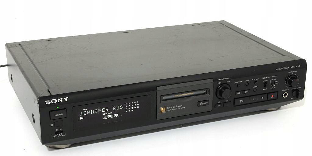 SONY MDSJE510 FIRMOWY ODTWARZACZ MINIDISC ! 12700999993 oficjalne