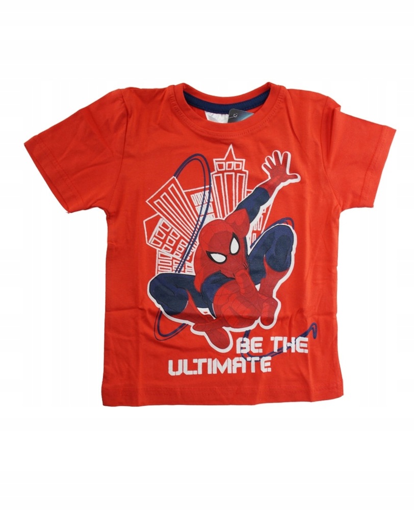 T-shirt Spiderman czerwony Rozmiar 128