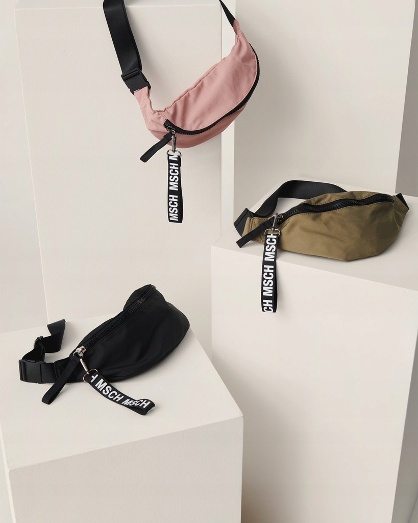 Moss Copenhagen MILENE BUMBAG Saszetka nerka beż