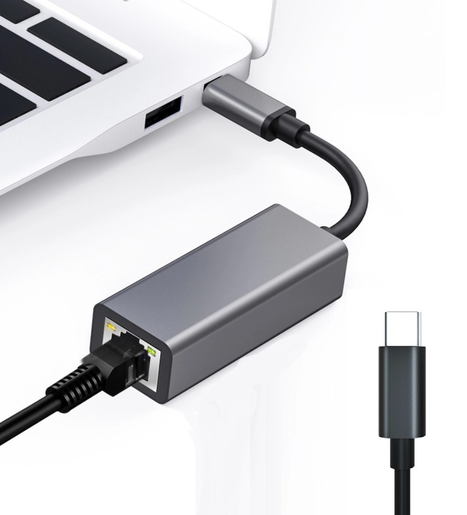 Купить СЕТЕВАЯ КАРТА USB-C LAN ETHERNET RJ45 ГИГАБИТ: отзывы, фото, характеристики в интерне-магазине Aredi.ru