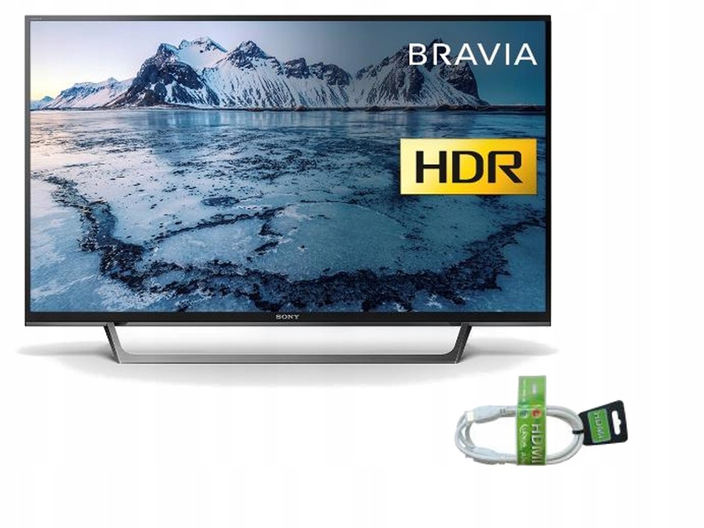 Telewizor LED Sony KDL-40WE660 HDR + KABEL HDMI