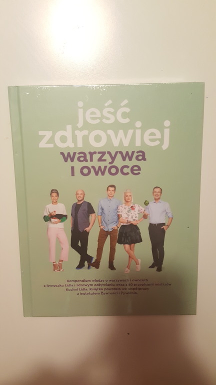 JEŚĆ ZDROWIEJ WARZYWA I OWOCE, książka Lidla