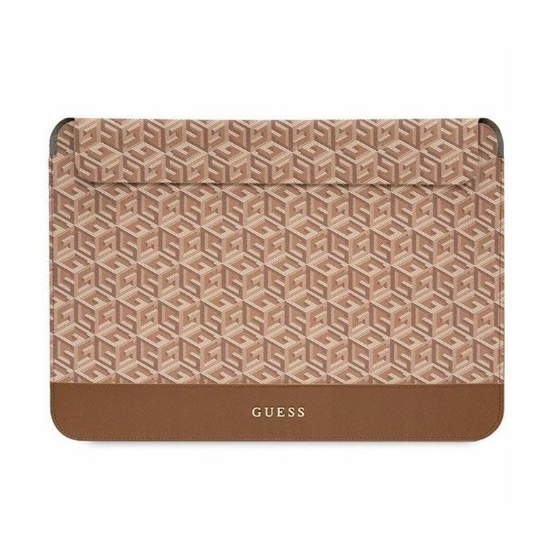 Guess GCube Stripes Computer Sleeve - Etui na notebooka 14" (Brązowy)