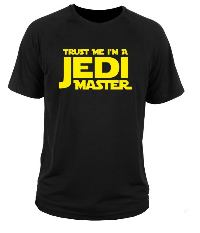 koszulka trust me i'm a Jedi master star wars M