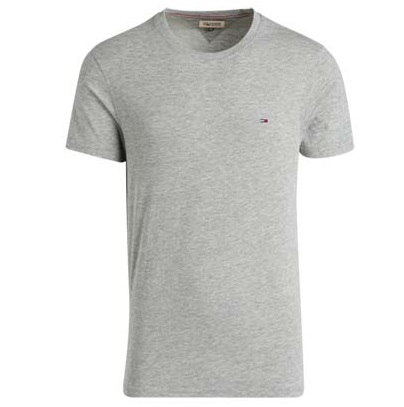 T-SHIRT TOMMY HILFIGER C-NECK SZARY_M