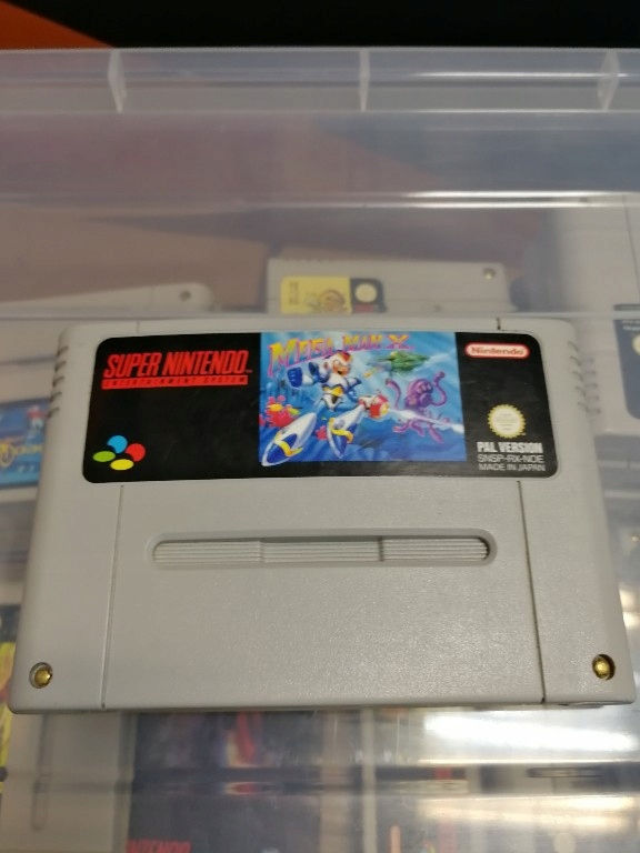 Super Mega Man X SNES Pal