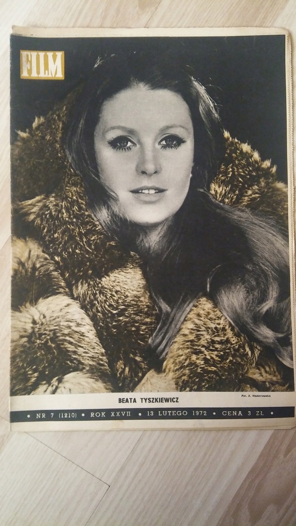 STARA GAZETA FILM NR 7 Z 13 LUTEGO 1972r