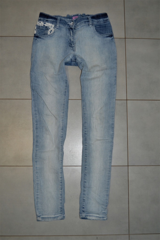 F&F _ Elastyczne Jeansy _ Jeans _ 12-13 lat