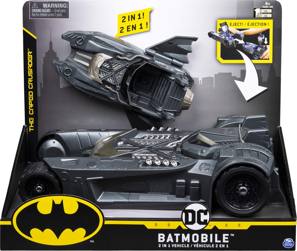 Comics Batman - Batmobil i Batboot w jednym Zestaw