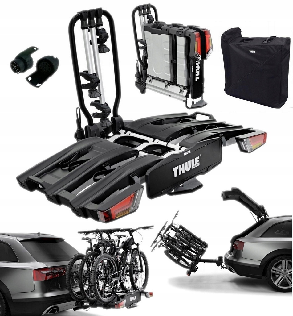 Platforma rowerowa Thule EasyFold XT3 na 3 rowery + pokrowiec