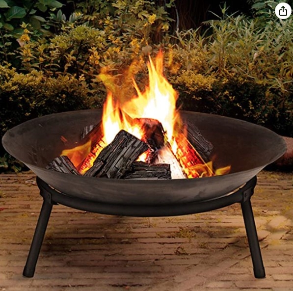 ŻELIWNY OGRÓD PALENISKO KOSZ NA PATIO