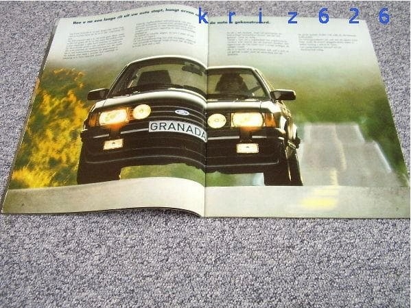Ford Granada 2.8 V6 Ghia CL Custom - 1982 - unikat