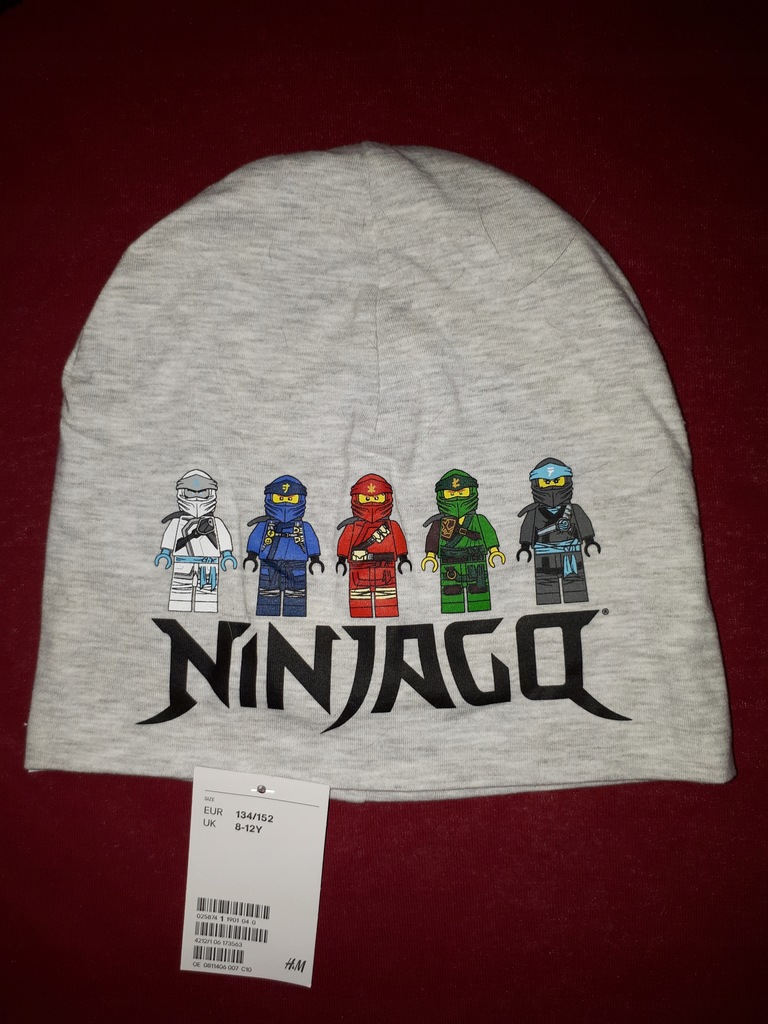 Nowa czapka Lego ninjago H&M 134/152