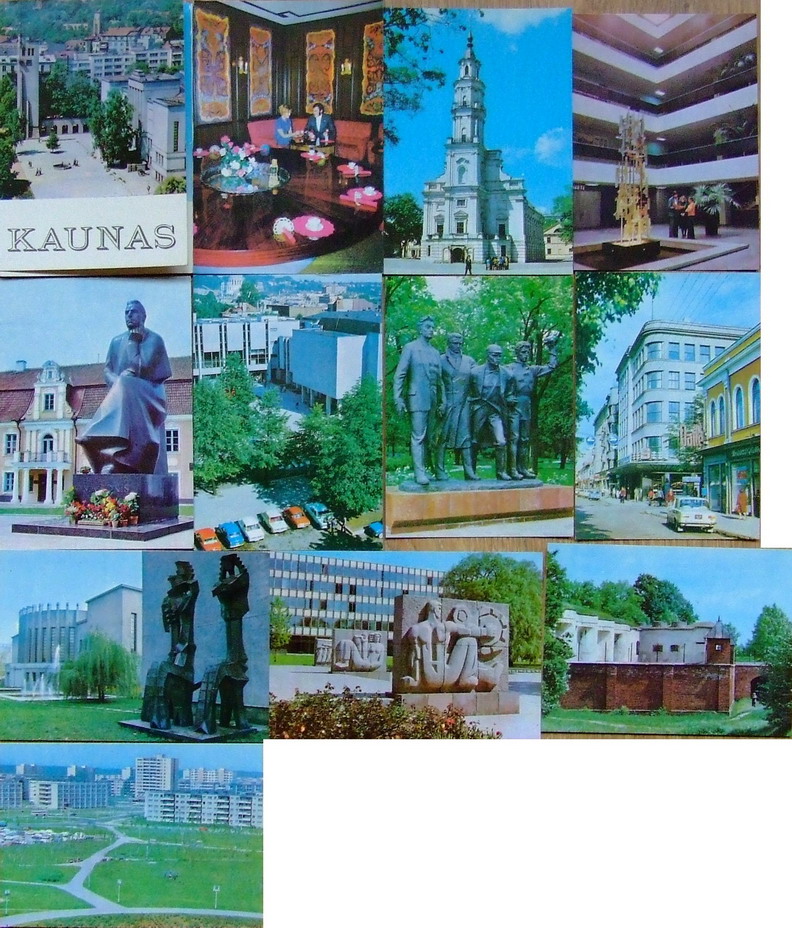 LITWA - KAUNAS - KOWNO - 11 WIDOKÓWEK