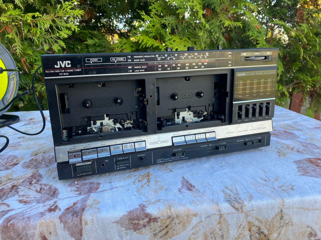 Stary Boombox JVC Dawca !!!!! 12771053589 oficjalne archiwum Allegro