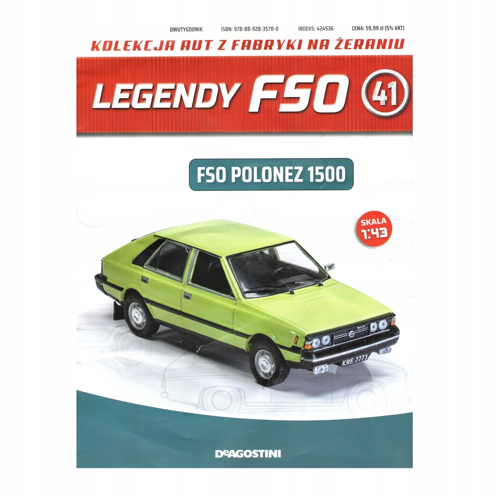 LEGENDY FSO nr 41 POLONEZ 1500