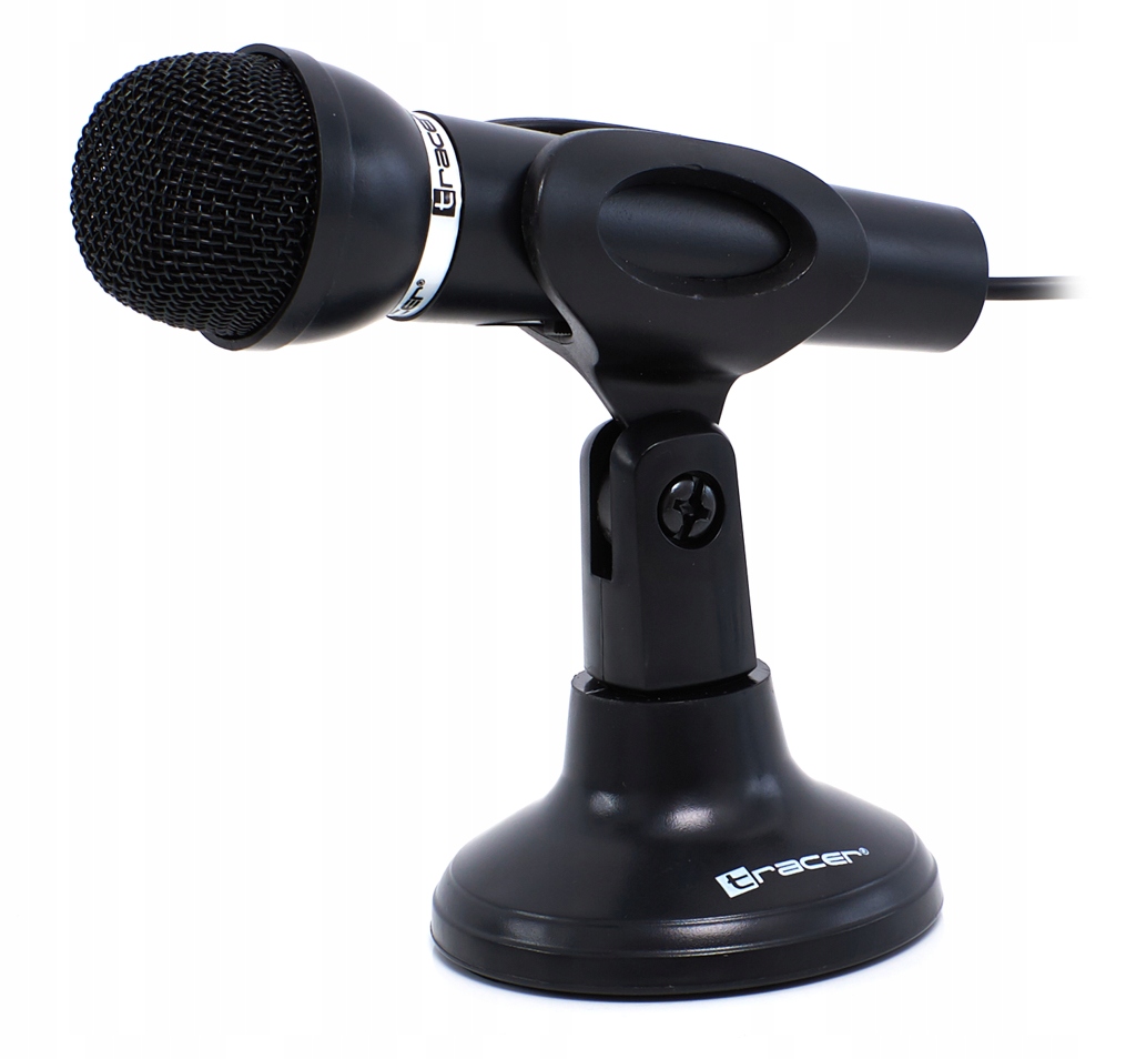 Mikrofon Tracer STUDIO + Statyw Karaoke Skype