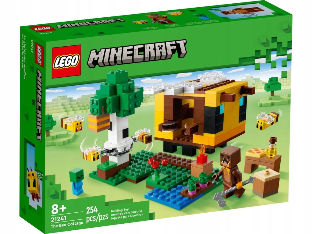 LEGO 21241 Minecraft Pszczeli ul