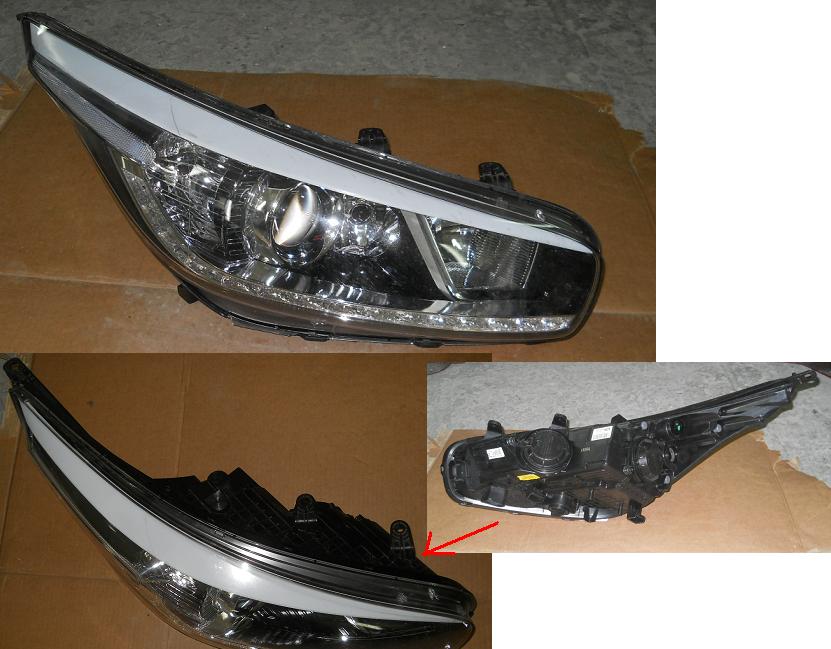 LAMPA KIA CEED II 2 PRZÓD PRZEDNIA LED 2012 7117563287