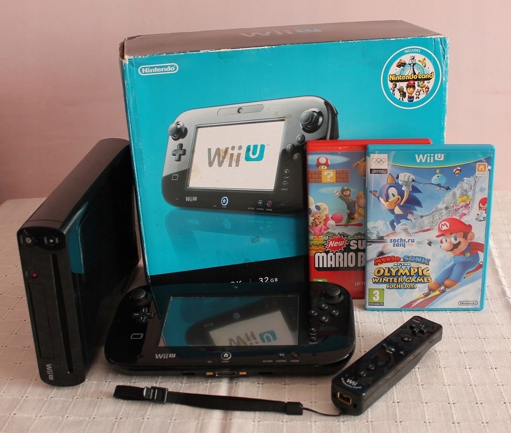 Konsola Wii U 32 Gb Super Zestaw W Pudelku Sklep 8749805291 Oficjalne Archiwum Allegro