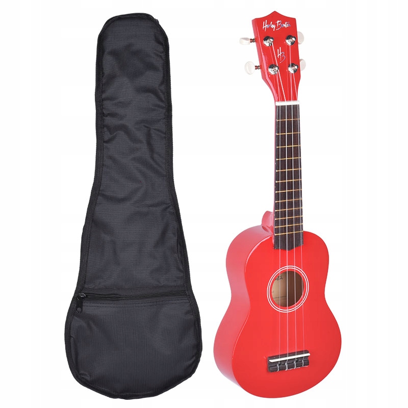 Ukulele Harley Benton UK12 czerwony+pokrowiec HIT 8888879627