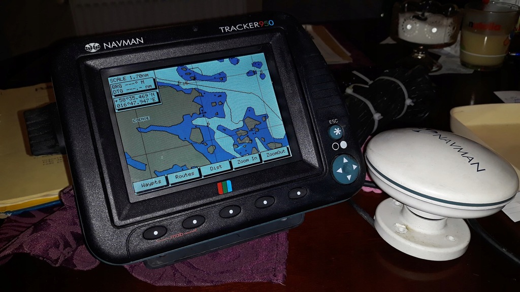 PLOTER NAVMAN GPS TRACKER T950 mapa Bałtyku
