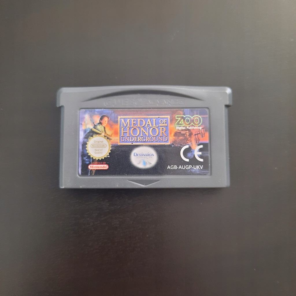 Gra MEDAL OF HONOR UNDERGROUND Game Boy Advance
