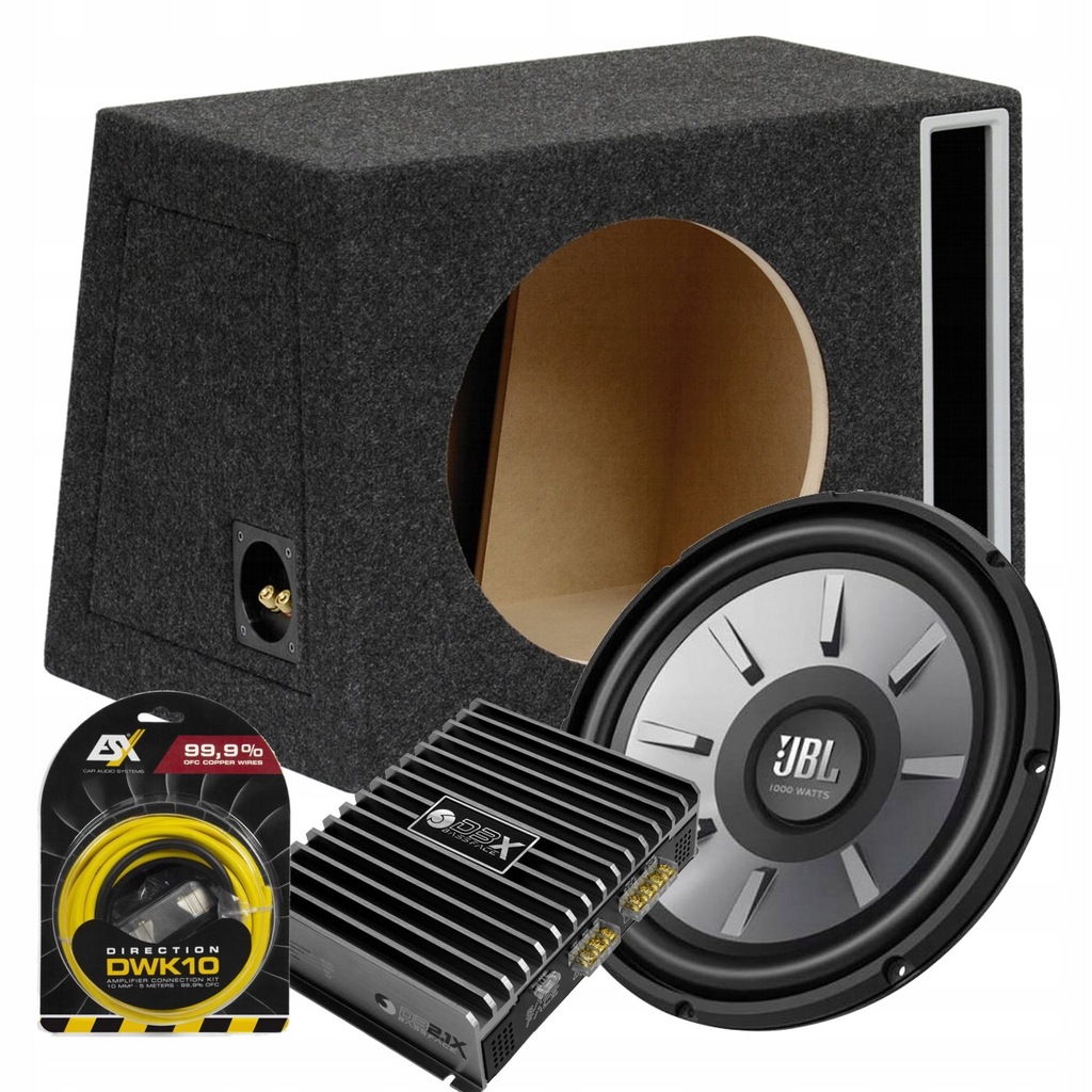 JBL STAGE 1210 Subwoofer 30cm 1000W 4Ohm ZESTAW 01 10481482563