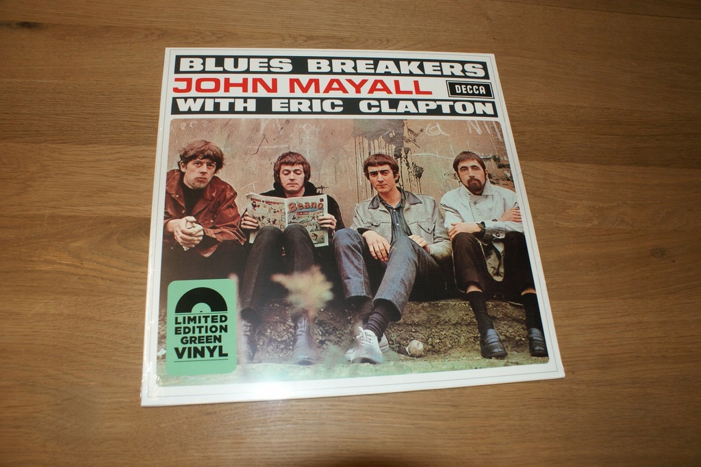 Купить Джон Мэйолл Эрик Клэптон Blues Breakers LP GREEN: отзывы, фото, характеристики в интерне-магазине Aredi.ru