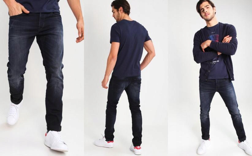 E30K008 SPODNIE JEANSY PROSTE CASUAL G-STAR 34/30