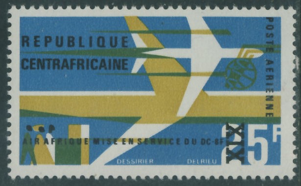 Centrafricaine Rep. 25 fr. - Air Service