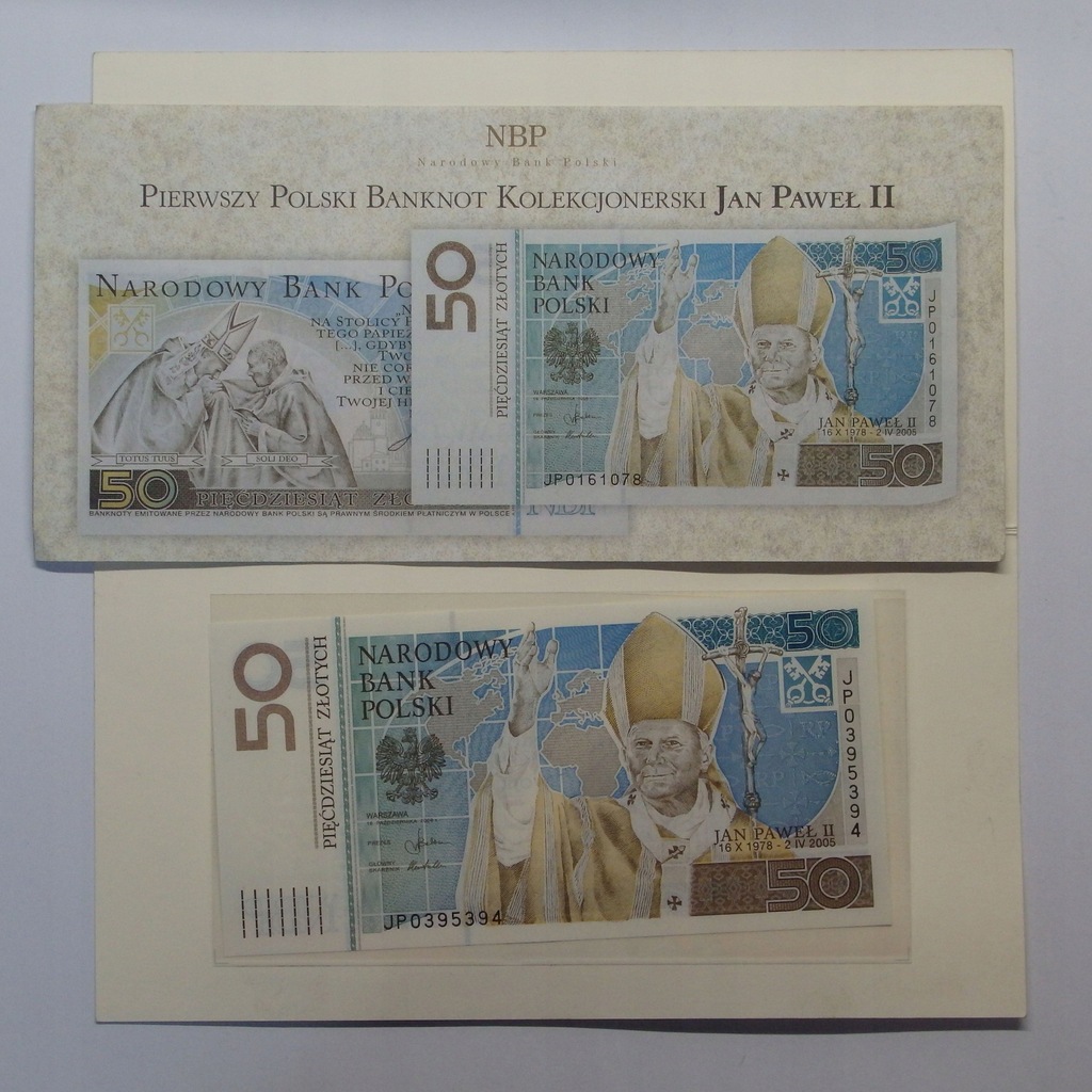 50 zł III RP Jan Paweł II 2006r. Y729