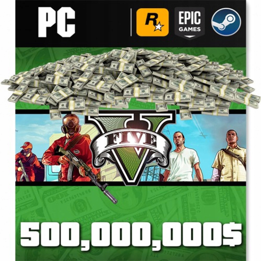 500.000.000 $ + 8000 lvl | Gta 5 Online Kasa Pieniądze Money PC