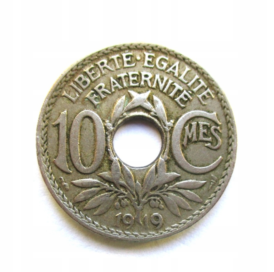 10 Centymów 1919 r. Francja