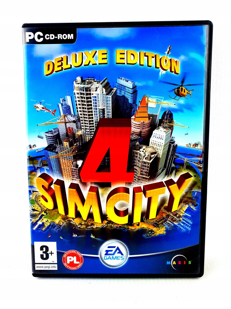 Купить SIMCITY 4 IV SIM CITY DELUXE EDITION ПК ПОЛЬША PL: отзывы, фото ...