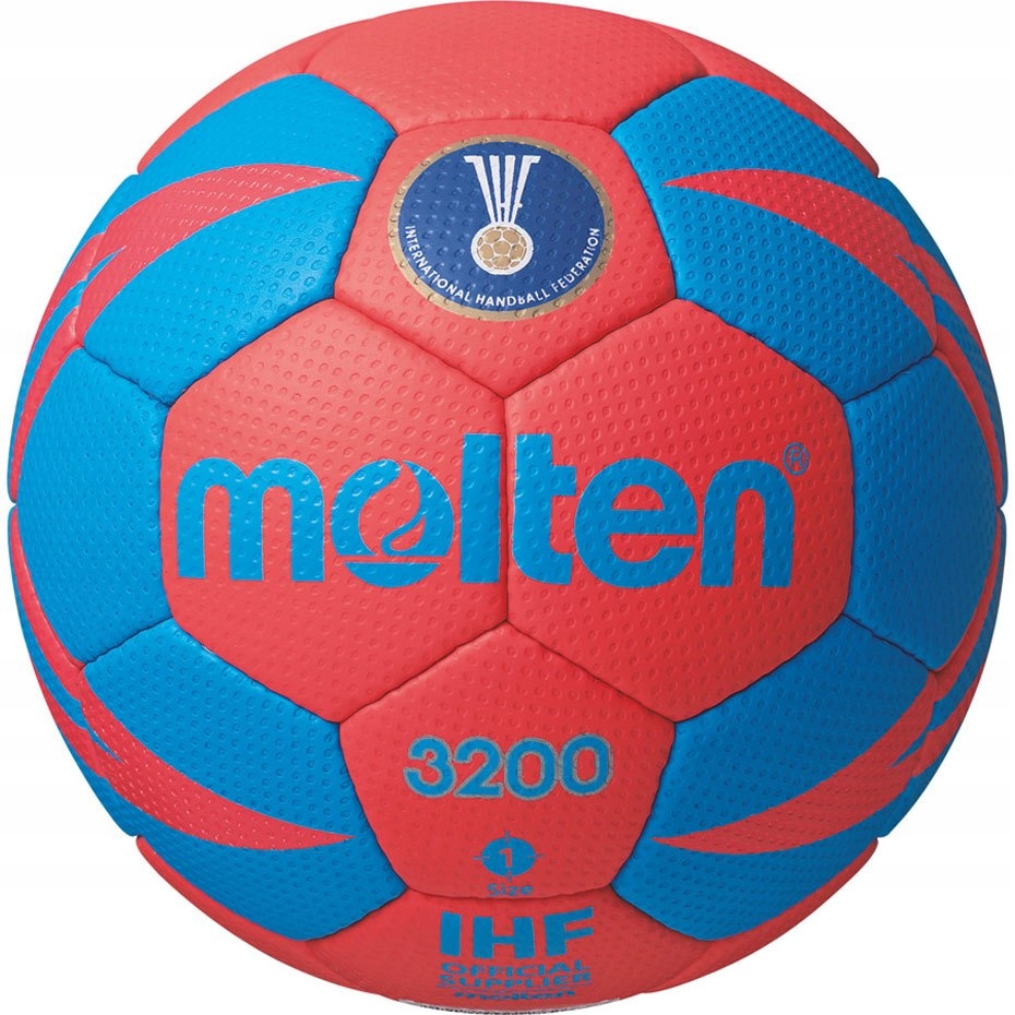 Piłka ręczna Molten czerwono-niebieska H1X3200-RB2