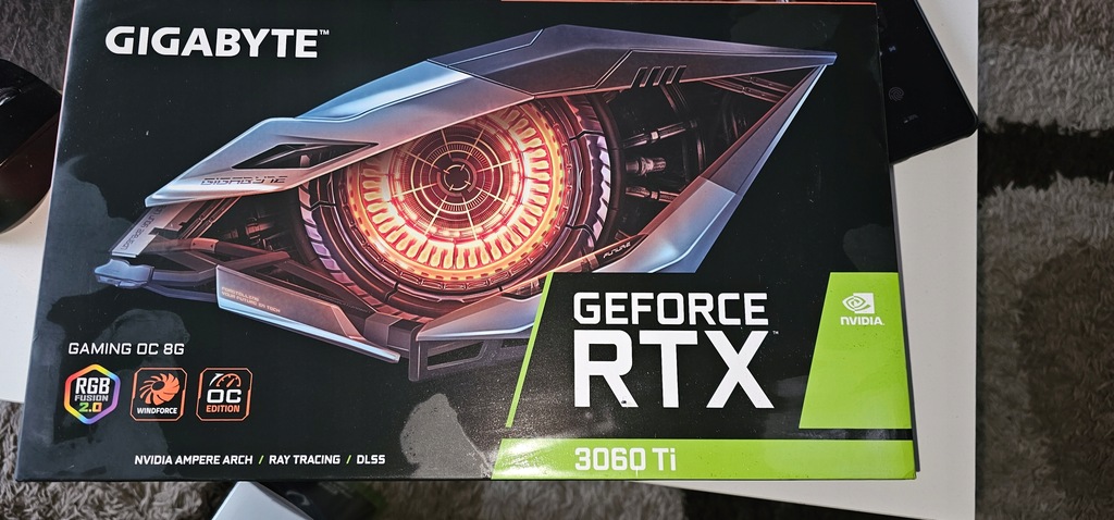 Karta graficzna Gigabyte GeForce RTX 3060 Ti 8 GB
