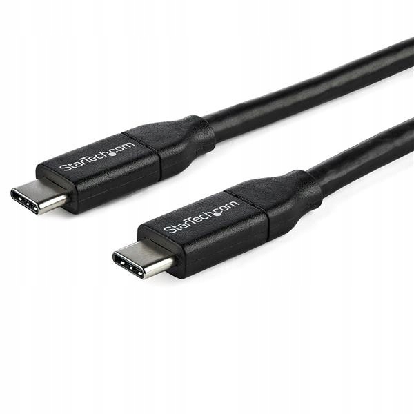 StarTech.com USB2C5C1M kabel USB 1 m USB 2.0 USB C Czarny