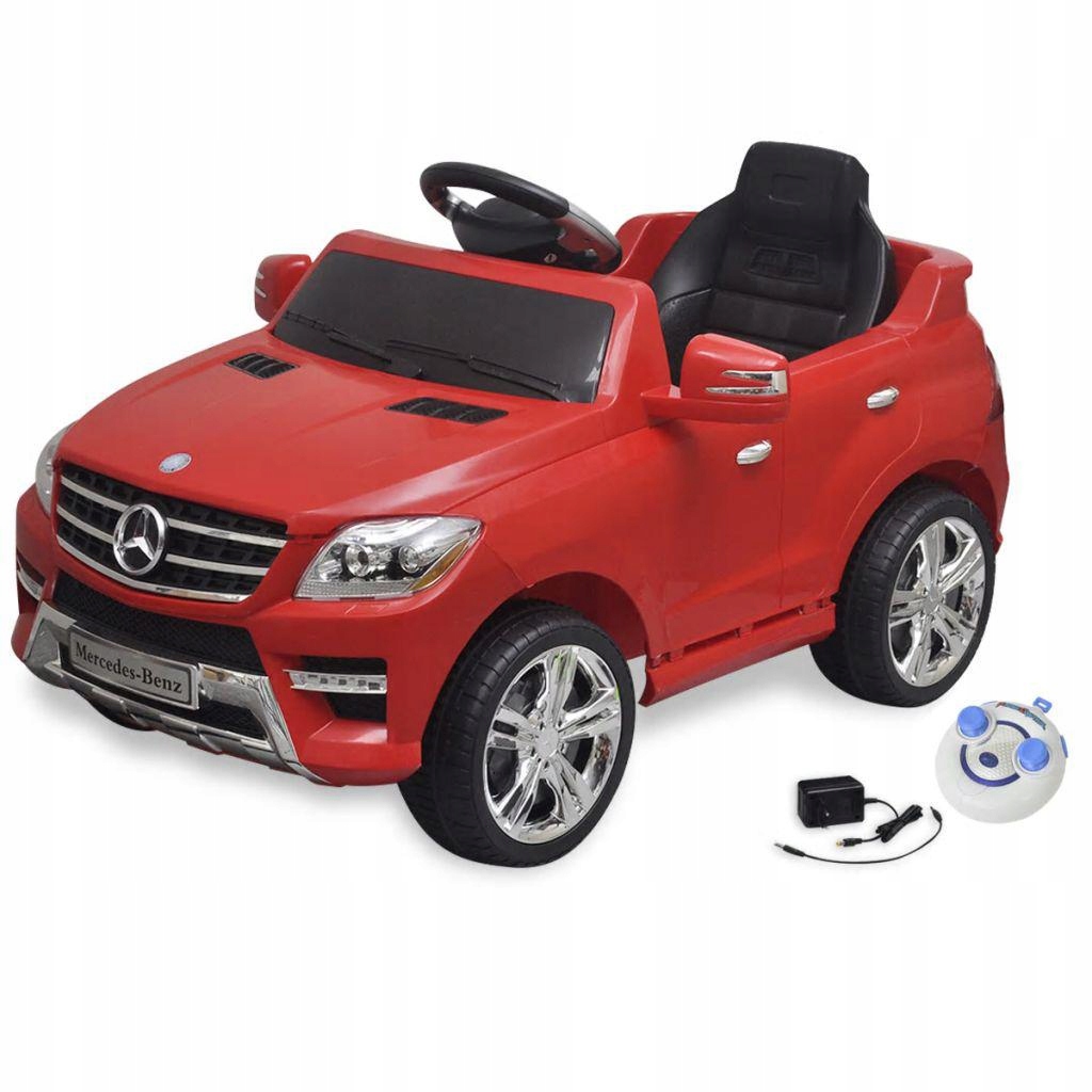 Samochód elektryczny dla dzieci Czerwony Mercedes