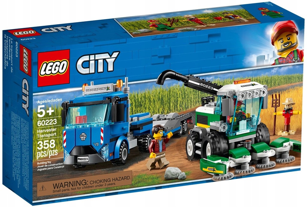 Купить LEGO CITY 60223 Комбайн-транспортер: отзывы, фото, характеристики в интерне-магазине Aredi.ru