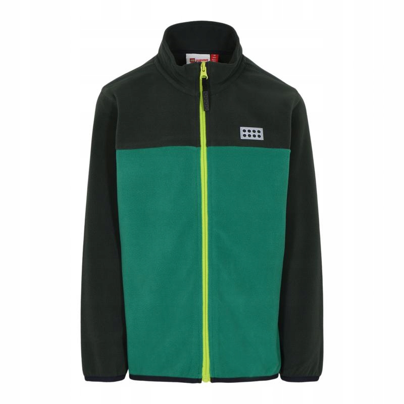 LEGO Wear Bluza polar - CARDIGAN Dark Green 164