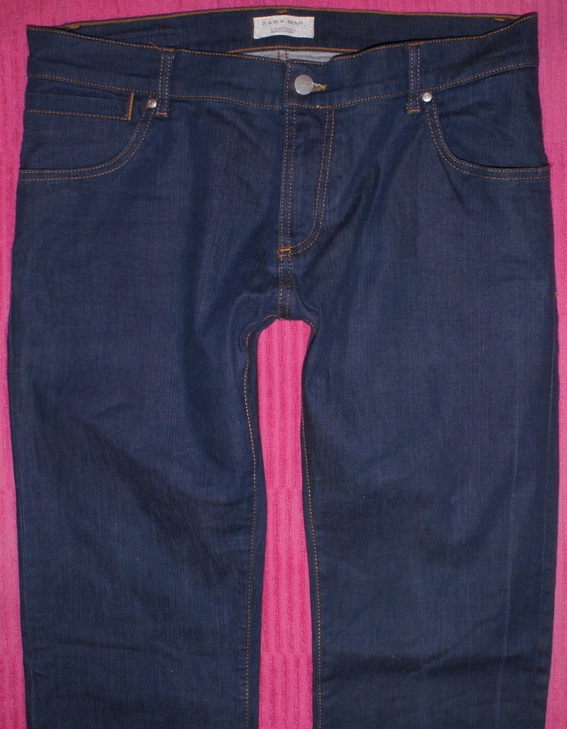 ZARA MAN - JEANSY BIODRÓWKI RURKI W36L34