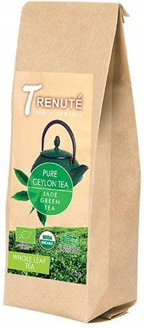 Herbata Zielona Pure Ceylon Tea Bio 75 g - Trenute