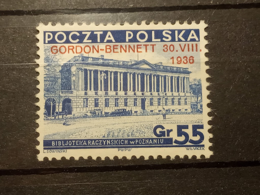 POLSKA Fi 293 * 1936 Gordon - Bennett