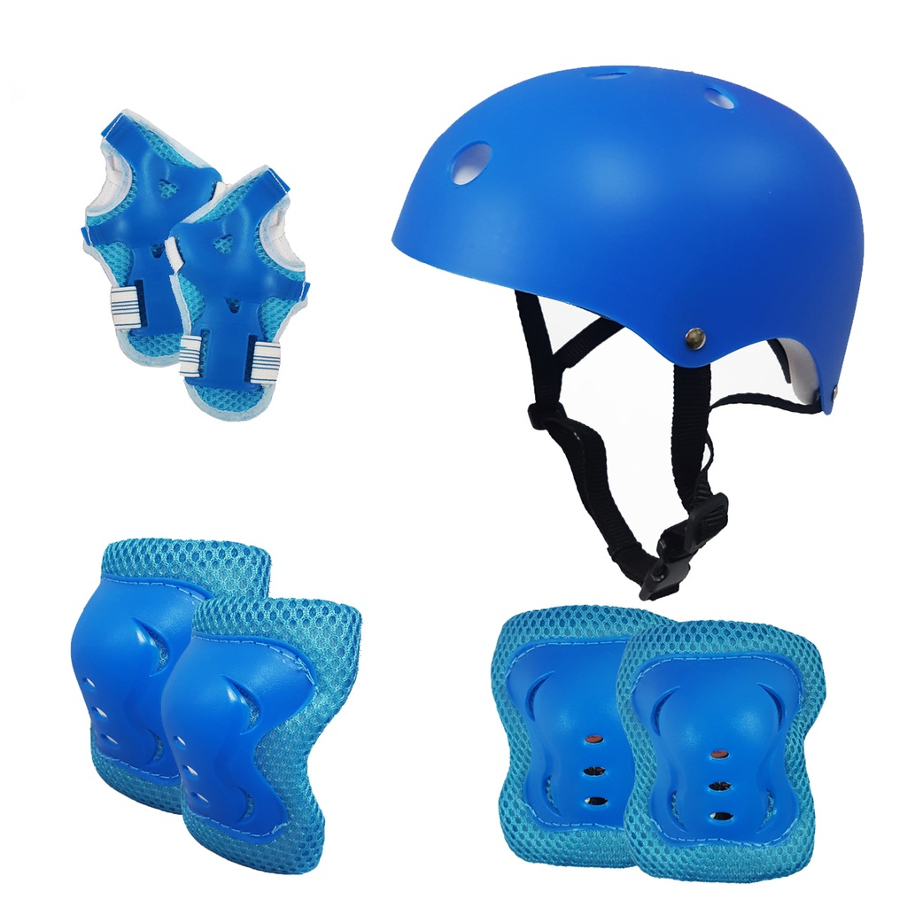 Kask dla dziecka + ochraniacze na rolki rower NIEB 7335713179